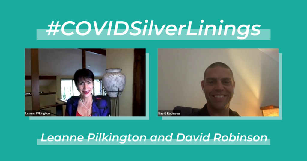 Leanne Pilkington and Dave Robinson Leanne Pilkington and Dave Robinson